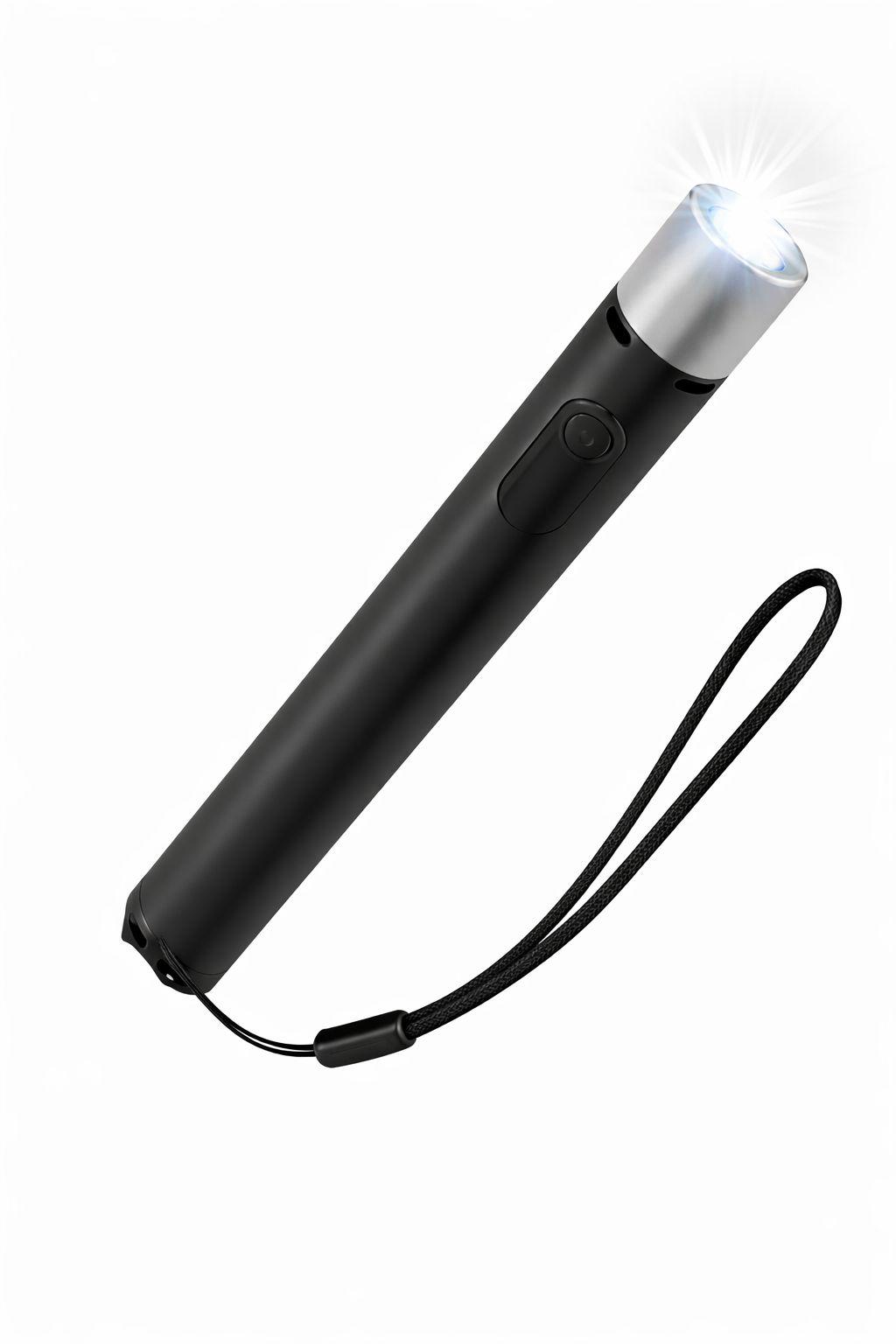 TrailSpark – Multi Purpose Outdoor Torch & Plasma Lighter | Tactical Flashlight (500lm), Door Alarm, Camping Accessory & Survival Tool | USB-C Rechargeable [Energy Class A+++]
